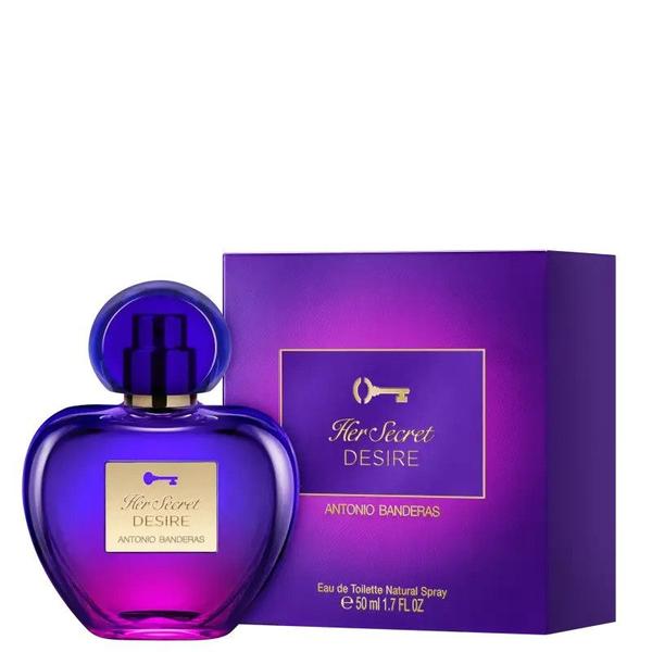 Antonio Banderas Perfume Feminino Her Secret Desire Eau de Toilette - 50ml