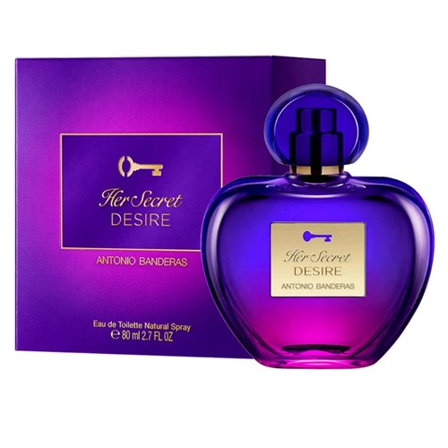 Antonio Banderas Perfume Her Secret Desire 80Ml Eau de Toilette