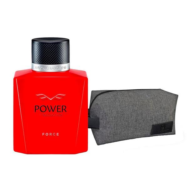 Antonio Banderas Power Of Seduction Kit Perfume Masculino EDT + Necessaire