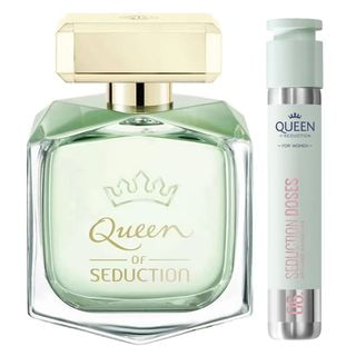 Antonio Banderas Queen Of Seduction Kit - Perfume Feminino 80ml EDT + Perfume Feminino Dose 30ml EDT Kit