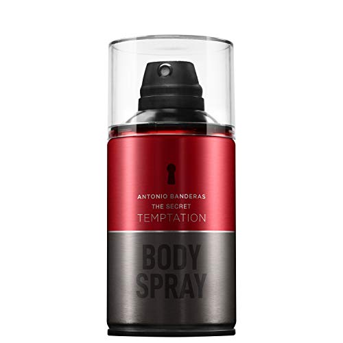 Antonio Banderas Secret Temptation Masculino Body Spray 250 Ml