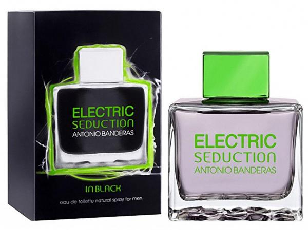 Antonio Banderas Seduction Black Eletric Men - Perfume Masculino Eau de Toilette 100 Ml