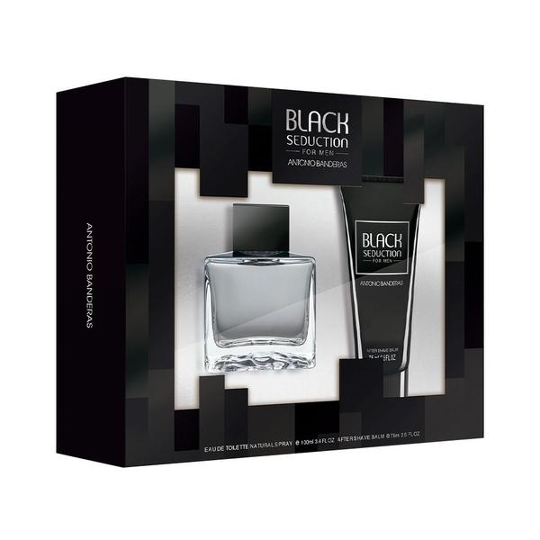 Antonio Banderas Seduction In Black Kit Perfume Masculino EDT + Loção Pós Barba 75ml