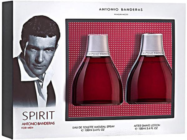 Antonio Banderas Spirit For Men Coffret - Perfume Masculino Edt 100ml + Pós-Barba