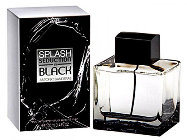 Antonio Banderas Splash Seduction In Black - Perfume Masculino Eau de Toilette 100 Ml