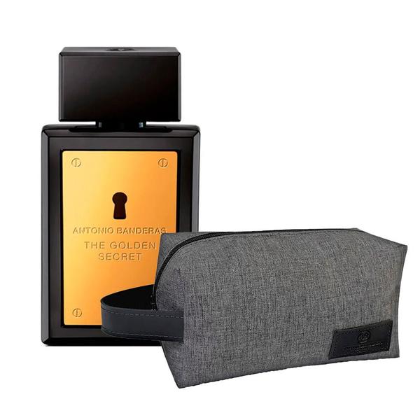 Antonio Banderas The Golden Secret Kit Perfume Masculine EDT + Necessaire