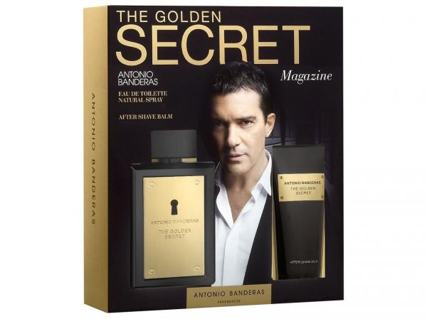 Antonio Banderas The Golden Secret Perfume - Masculino Eau de Toilette 100ml + Pós Barba 100ml