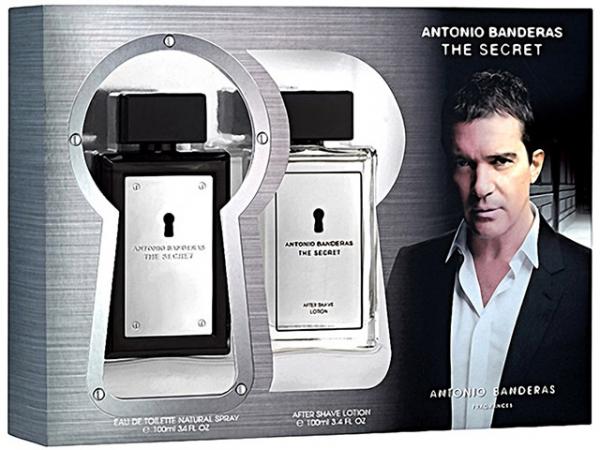 Antonio Banderas The Secret Coffret - Perfume Masculino Edt 100ml + Loção Pós-Barba
