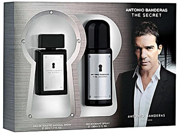 Antonio Banderas The Secret Coffret - Perfume Masculino Edt 50ml + Desodorante