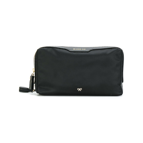 Anya Hindmarch Small Make Up Pouch - Preto