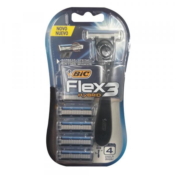 Aparelho de Barbear Bic Flex 3 Hybrid + 5 Cargas