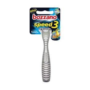 Aparelho de Barbear Bozzano Speed3 - 1 Unidade