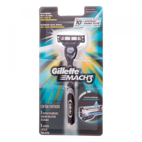 Aparelho de Barbear Gillette Descartável Mach3 1Un