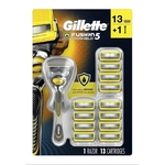 Aparelho de Barbear Gillette Fusion 5 Proshield com 13 cartuchos