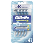 Aparelho de Barbear Gillette Prestobarba 3 Ice - 4 unidades