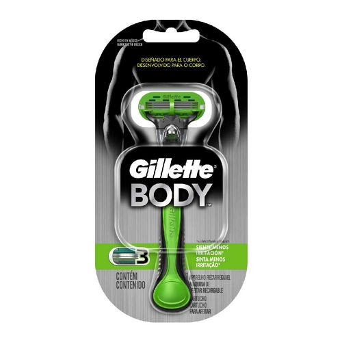 Aparelho de Depilação Masculina Gillette Body