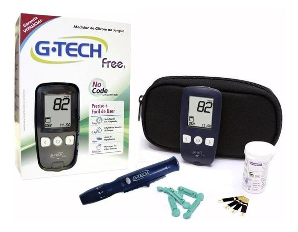 Aparelho de Glicemia Free Digital Automático - G-Tech