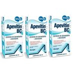 Apevitin Bc 240ml - Kit 3 Unidades - Estimulante De Apetite