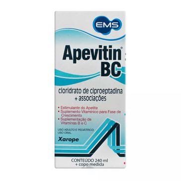 Apevitin Bc Ems 240ml Solução