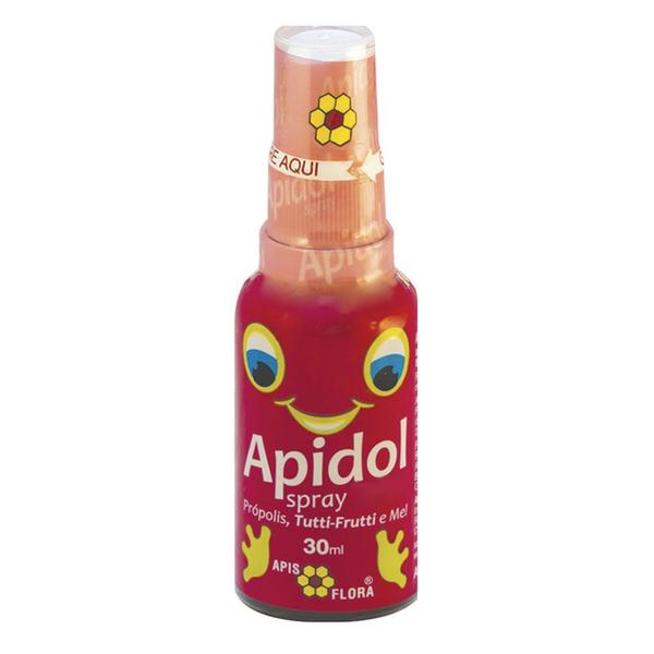 Apidol Kids Spray Própolis Mel Tutti-Frutti Apis Flora 30mL