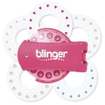 Aplicador de Miçangas e Brilhos - Blinger Fashion - Rosa - Blinger