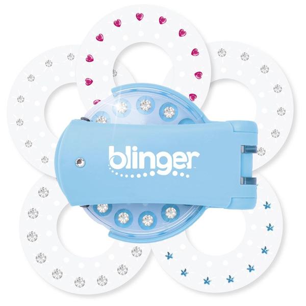 Aplicador de Miçangas e Brilhos - Blinguer Fashion - Azul - Blinguer
