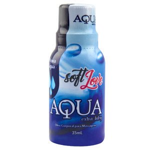 Aqua Extra Luby Lubrificante Siliconado 35Ml - Soft Love