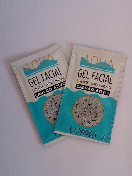 Aqua Gel Facial Carvão Ativo Sachê - Fenzza