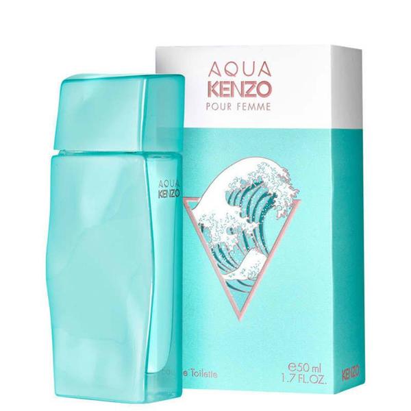 Aqua Pour Femme Kenzo Eau de Toilette - Perfume Feminino - 50ml - Original