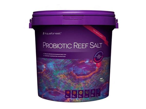 Aquaforest Probiotic Reef Salt Balde 10kg Sal marinho