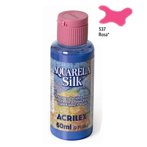 Aquarela Silk 60ml Rosa 537 Acrilex