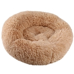 Aque?a Dog Fleece cama quente Fluffy inverno adesivo Pet Donut Cuddler Lounger Cushion