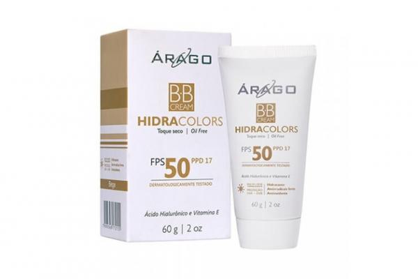 Arago Bb Cream Hidracolors FPS50 Bege 60g