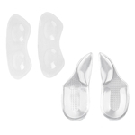Arco De Silicone Suporte Palmilhas Sapatos Inserções Alívio Da Dor Ortopético Calcanhar Apertos