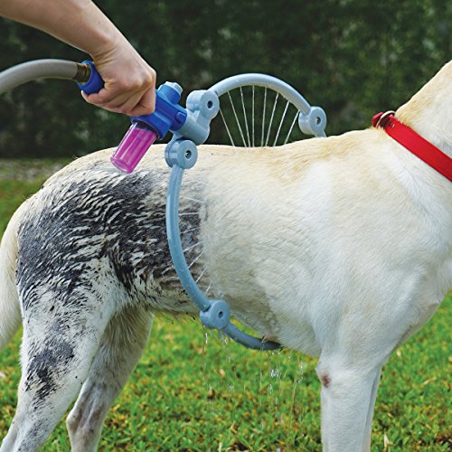 Arco Dispositivo Limpeza Cachorro Gato Pet Banho Woof Washer