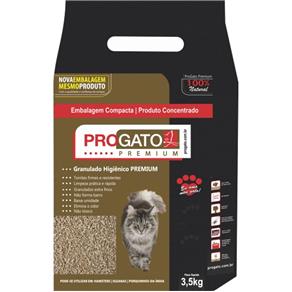Areia Higiênica para Gatos ProGato Premium 3,5 Kg