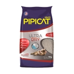 Areia Higiênica Pipcat Ultra Dry para Gatos 12kg