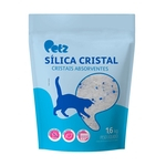 Areia para Gatos Petz Sílica Cristal 1,6kg