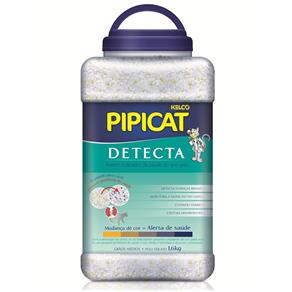 Areia Sílica Pipicat Detecta para Gatos - 1,6kg