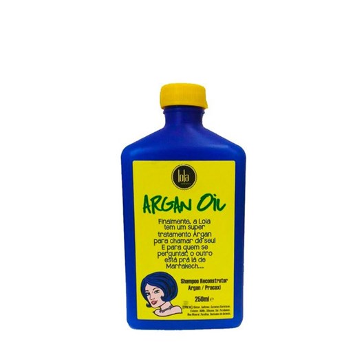 Argan Oil Pracaxi Lola Cosmetics Shampoo 250Ml