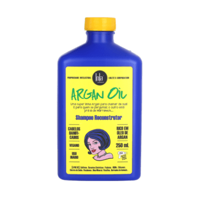 Argan Oil Shampoo Reconstrutor - Lola Cosmetics 250Ml