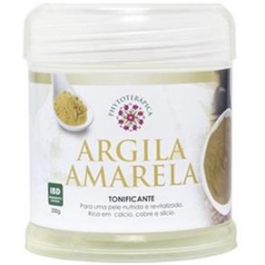 Argila Amarela Tonificante (Kaolin) - 200g - Phytoterápica