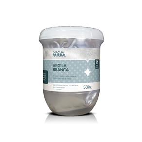 Argila Branca 500g - D`Agua Natural