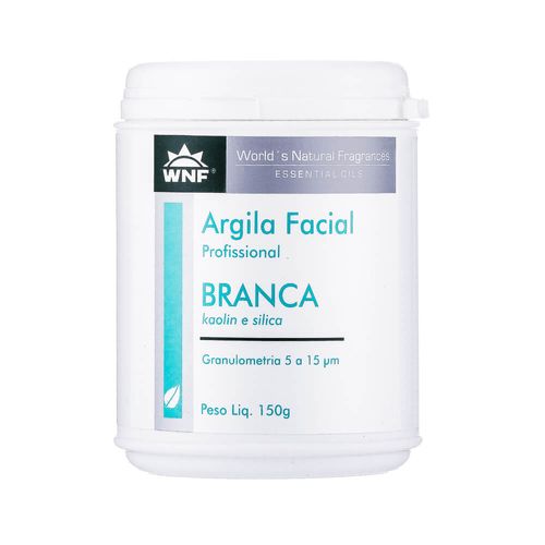 Argila Facial Profissional Branca 150g – WNF