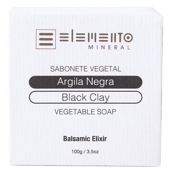 Argila Negra Elemento Mineral - Sabonete Vegetal