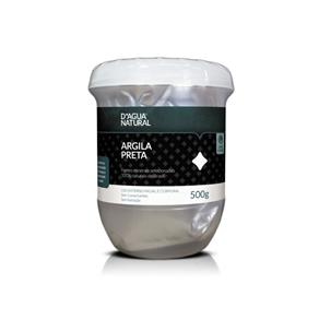 Argila Preta 500g - D`Agua Natural
