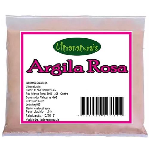 Argila Rosa 1 Kg