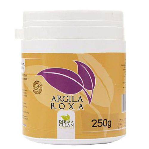 Argila Roxa Pó Relaxante e Suavizante de 250g- Derma Clean