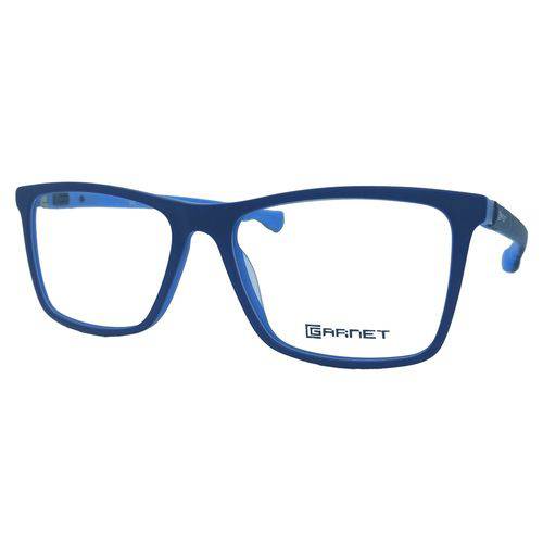 Armação Garnet Oculos Lente para Grau Fibra Azul Unissex