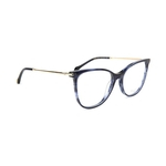 Armação Oculos Grau Ana Hickmann Ah6388 E01 Azul Translucido
